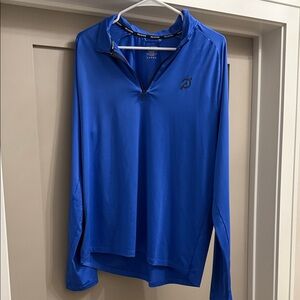 Peloton Men's Royal Blue Long Sleeve Shirt